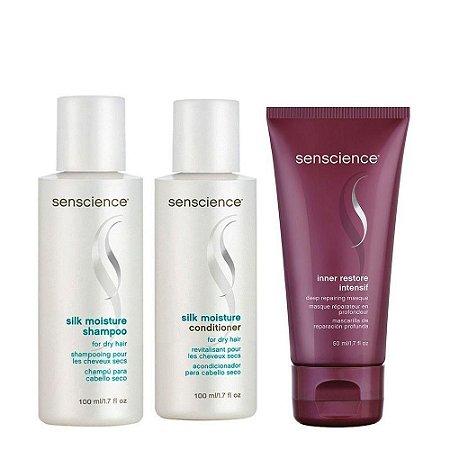 Kit Travel Senscience Shampoo Máscara Condic - Senscience