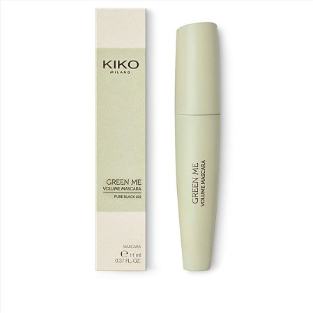 Máscara para Cílios Green Me 101 Pure Black - Kiko Milano