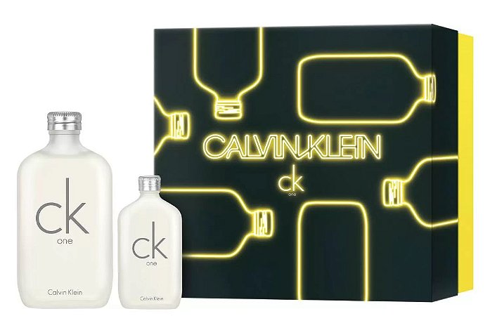 Kit CK One Eau de Toilette Unissex 200 + 50ml - Calvin Klein