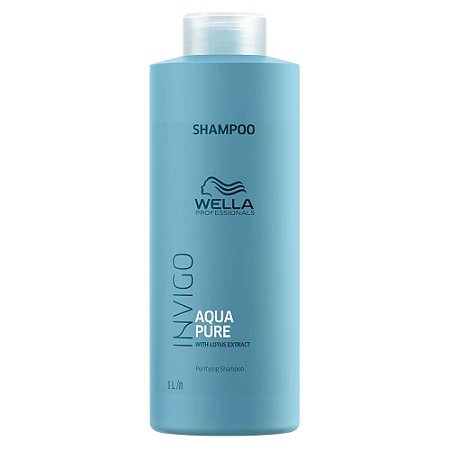 Shampoo Purificante Invigo Aqua Pure 1000ml - Wella
