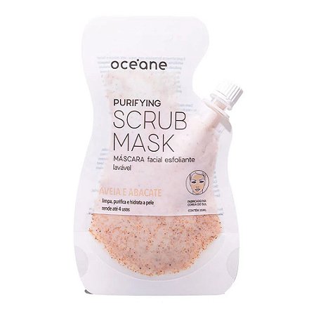 Máscara Facial Esfoliante Purifying Scrub Mask - Océane