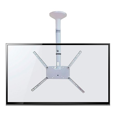 Suporte De Teto Para Tv Até 56 Polegadas Sky30 Branco