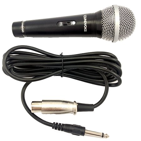 Microfone Com Fio karaoke Soundvoice Sm100