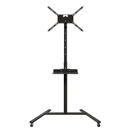 Suporte Pedestal para TV até 56'' com Bandeja e Rodizio