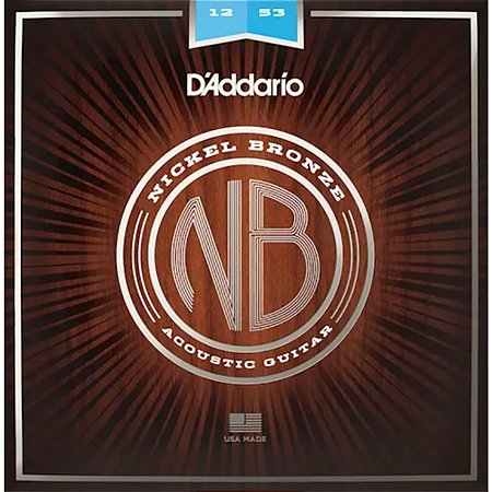 Jogo De Cordas para Violão Aço 12 Bronze D´addario