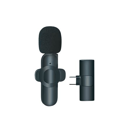 Microfone Lapela Wireless TIPO-C - Modelo MT-2217A