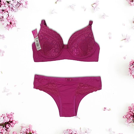 Conjunto de Lingerie com Bojo Zilook