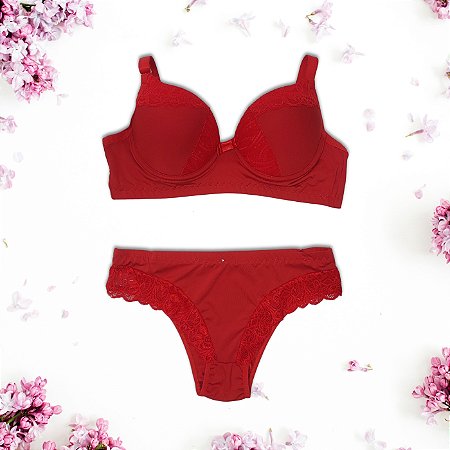 Conjunto de Lingerie com Bojo Zilook