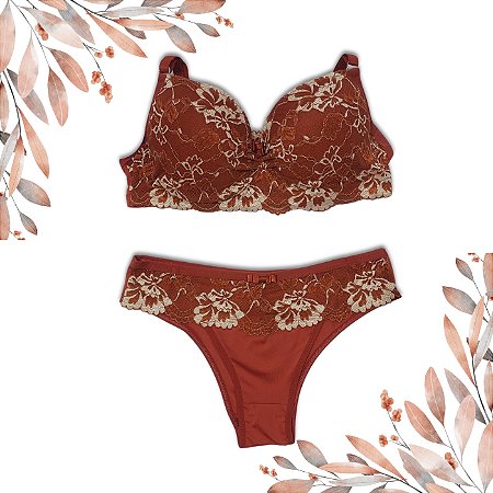 Conjunto de Lingerie com Bojo Zilook