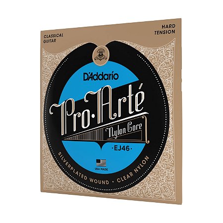 Jogo De Cordas para Violão Nylon D’Addario Pro-Arte EJ46