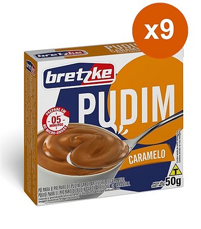Po Pudim Bretzke Caramelo 9x50g