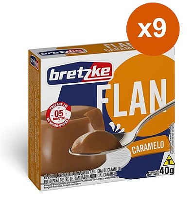 Po Flan Bretzke Caramelo 9x40g