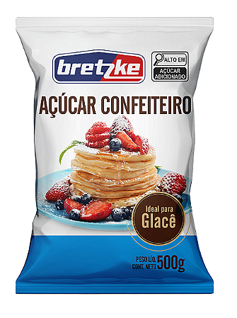 Mistura Glace (Confeiteiro) Bretzke 3x500g