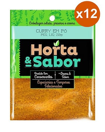 Curry em Po Sache 12x20g