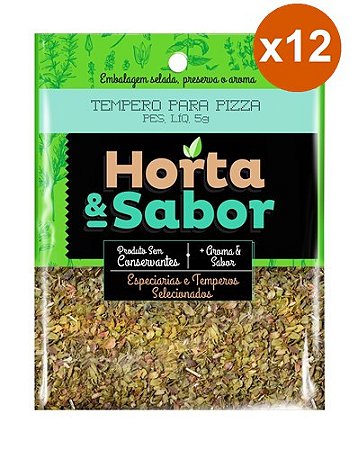 Tempero para  Pizza Sache 12x5g