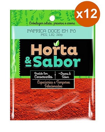 Paprica Doce Sache 12x30g
