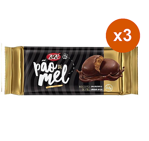 Pao de Mel  Zeze 3x140g