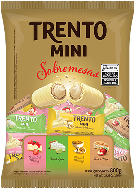 Trento Mini Sobremesas pacote 800g