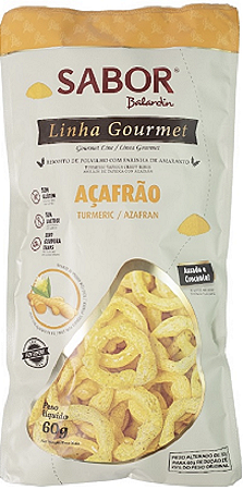 ROSCA DE POLVILHO SABOR AÇAFRAO 5X60g