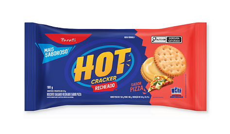 Bisc Rech Hot Cracker Pizza 6x100g