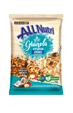 Granola Allnutri Frutas Zero Aç 5x230g