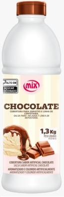 Cobertura Sorvetes Mix Chocolate 1,3kg