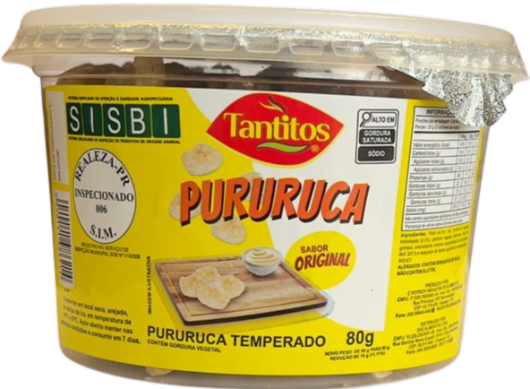 Pururuca Tantitos Original 4x80g