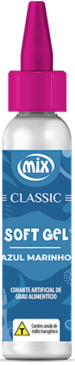 Corante Softgel Classic Azul Marinho 06x25g