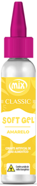 Corante Softgel Classic Amarelo 6x25g
