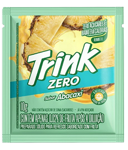 Refresco Trink Zero Abacaxi 15x10g