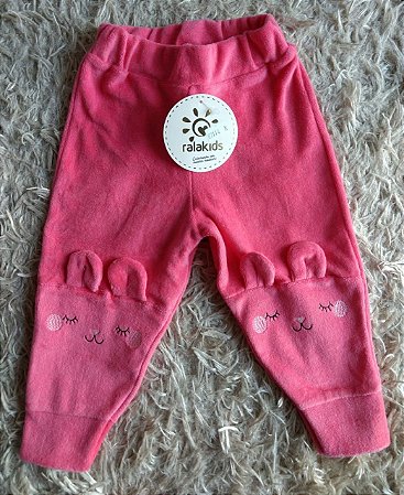 calça de plush para bebe