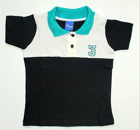 Camisa Gola Polo Infantil Menino - Four Textil - Portal DaCris