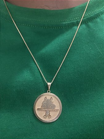 Colar Silveradeiros banhado a ouro