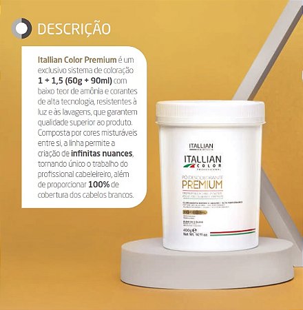Pó Descolorante - Itallian