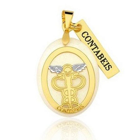 Colar Contábeis - Folheado a Ouro