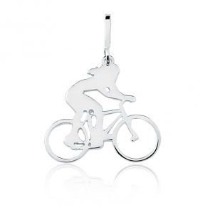 Colar Ciclismo - Prata Rodinada