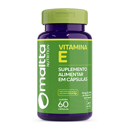 Vitamina E (1 ao dia) 60caps Maltta