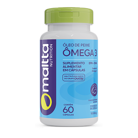 Ômega 3 1000mg  - Óleo de Peixe - 60caps Maltta