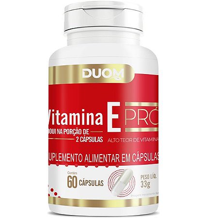 Vitamina E Pro 60caps Duom