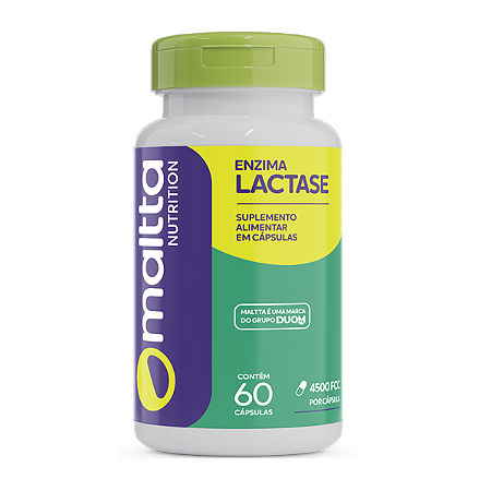 Lactase (Enzima) 400mg - 60caps Maltta