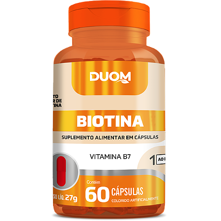 Biotina 60caps Duom
