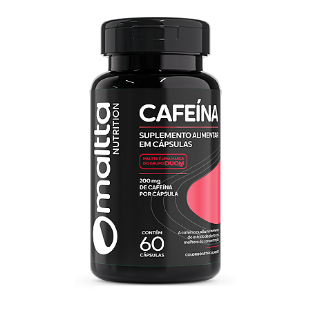 Cafeína 60 caps Maltta