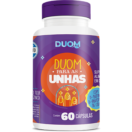 Duom Para As Unhas 60caps
