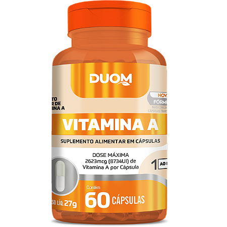 Vitamina A 60caps Duom