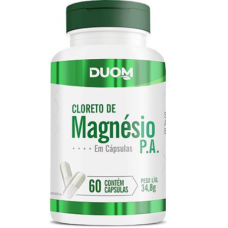 Cloreto de Magnésio 60 caps Duom