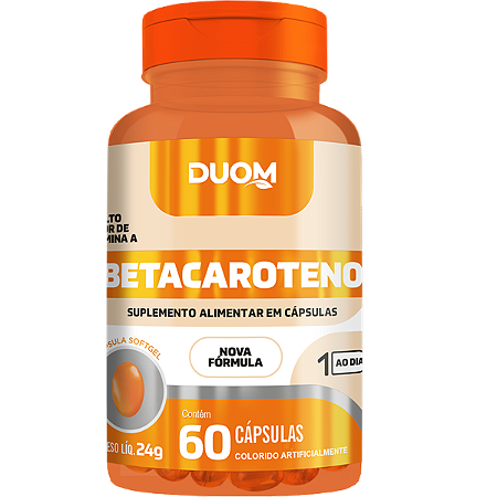 Betacaroteno 60 caps Duom