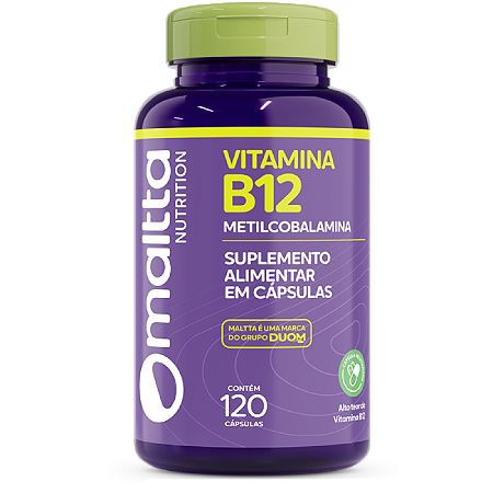 Vitamina B12 Metilcobalamina 120caps Maltta