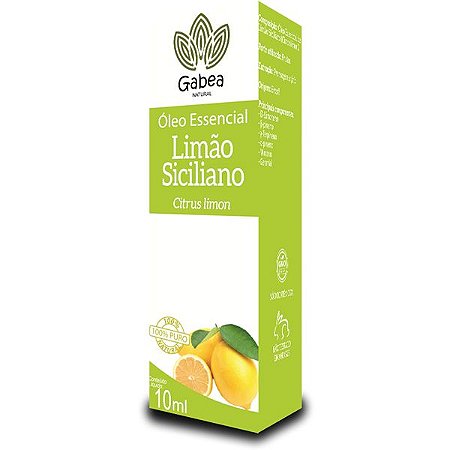 Óleo Essencial de Limão Siciliano 10ml Gabea