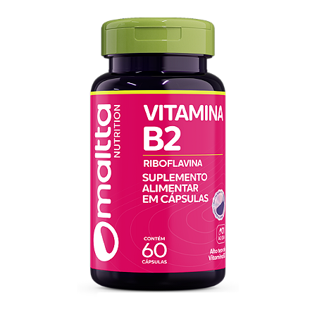 Vitamina B2 60caps Maltta
