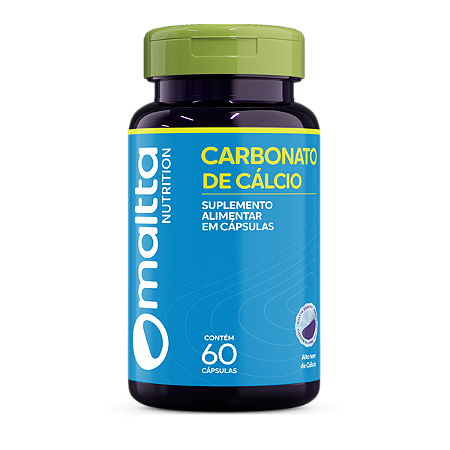 Carbonato de Cálcio 60caps Maltta